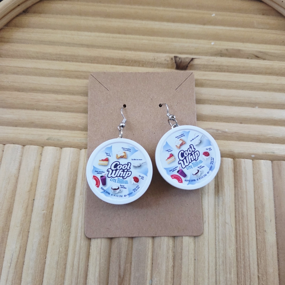 Cool Whip Mini Brands Earrings